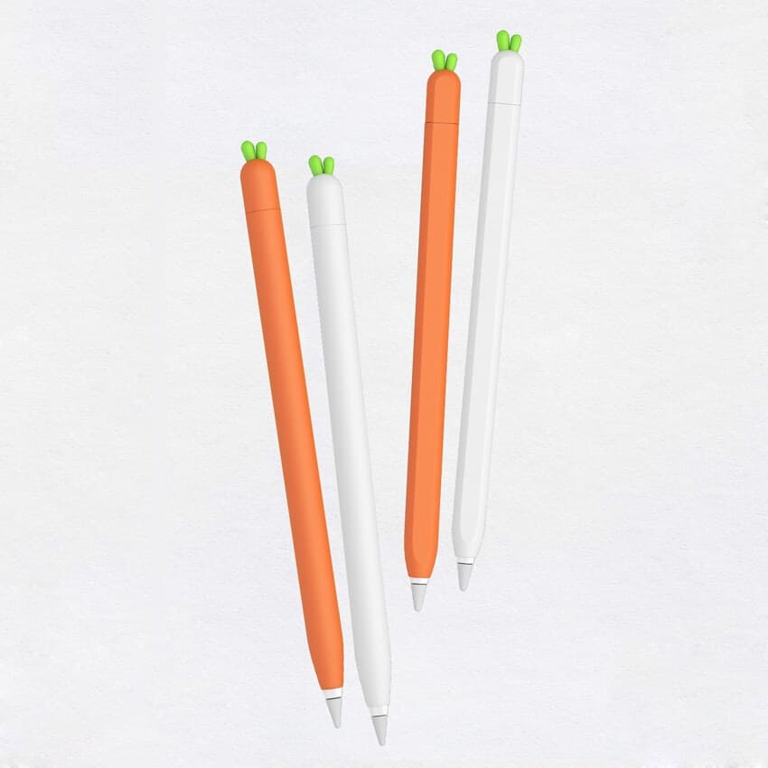 เคสซิลิโคน ลายแครอทน่ารัก สําหรับ Apple Pencil 1/2 Skin รูปที่ 7