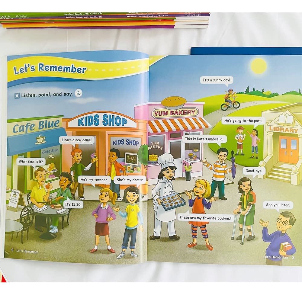 1-6 Level Set Oxford Let's Go Student Book The New Edition of The Bestselling Primary English Work Books Course ESL Book รูปที่ 4