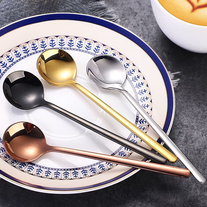 พร้อมจัดส่งช้อนกาแฟ สแตนเลส 15cm รูปที่ 7