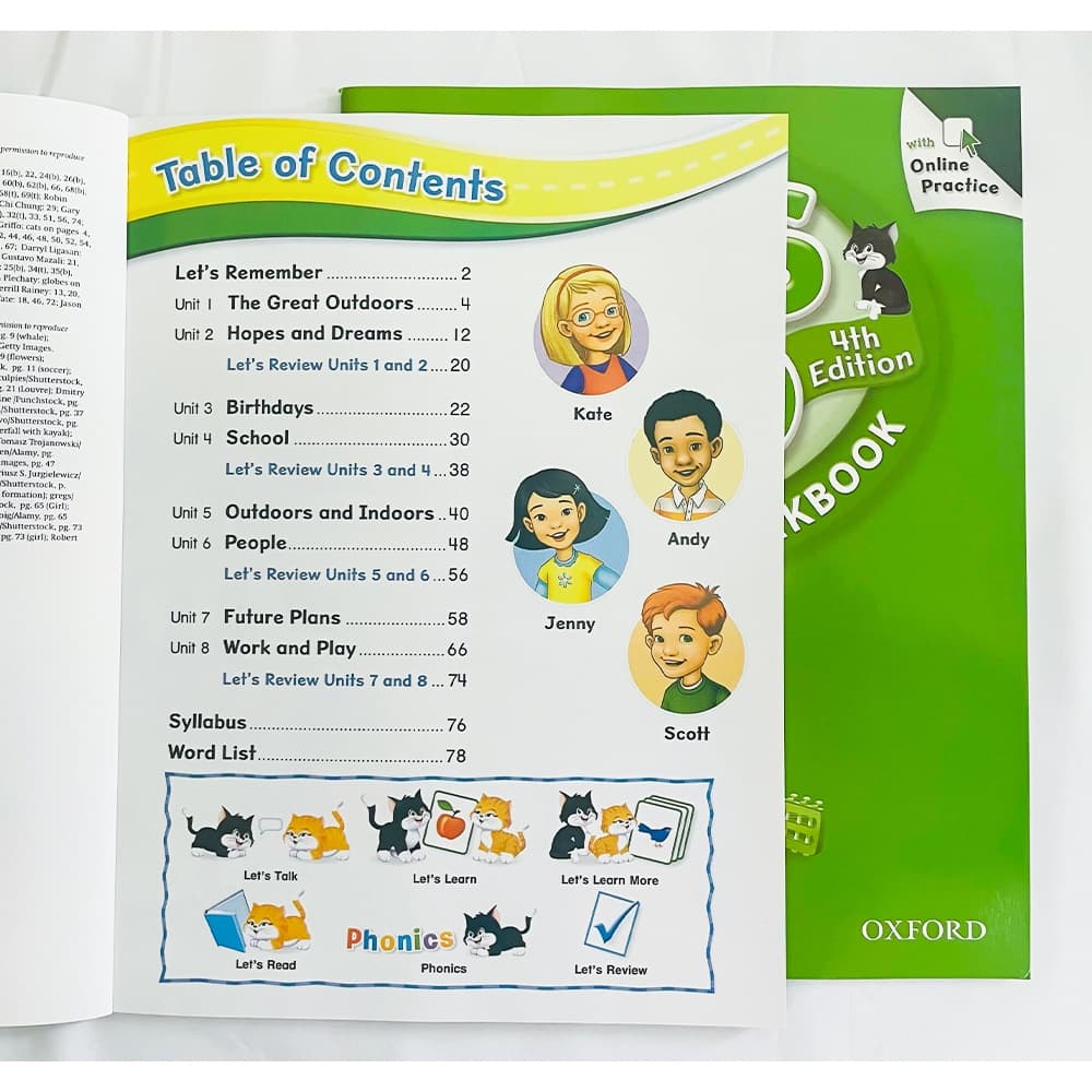 1-6 Level Set Oxford Let's Go Student Book The New Edition of The Bestselling Primary English Work Books Course ESL Book รูปที่ 5