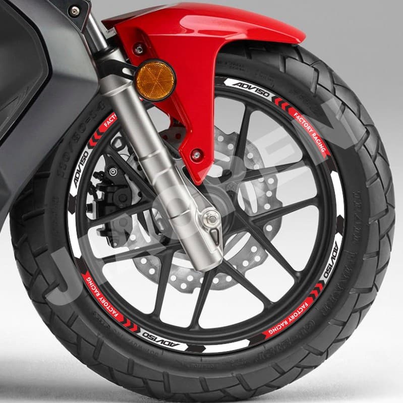 สติ๊กเกอร์ล้อ adv160 สติ๊กเกอร์ adv150 สติ๊กเกอร์ติดขอบล้อ รูปที่ 8