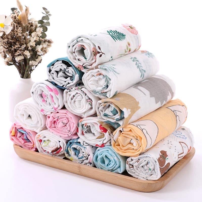 ผ้าอ้อมเยื่อไผ่Bamboo70%cotton30% รูปที่ 3