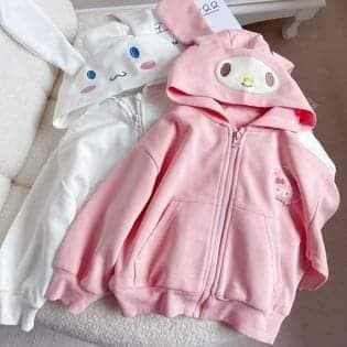 เสื้อกันหนาว ฮู้ดเด็ก ลายการ์ตูน มี 4 สี แขนยาว ด้านในผ้าสำลี แบบมีหมวก ผ้าเนื้อดี นุ่ม กันลม กันแดด กันหนาว สินค้าในไทย รูปที่ 6