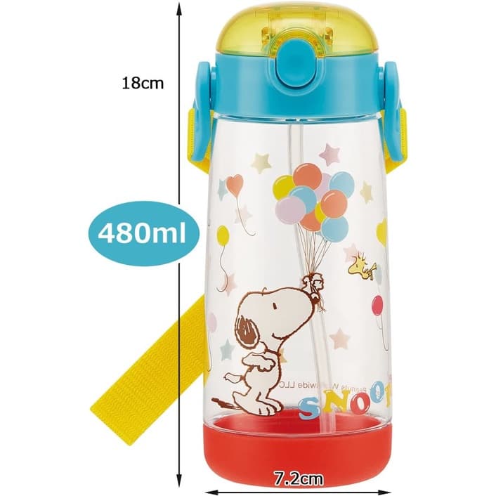 กระติดน้ำเด็ก Skater แบบหลอด 480ml รูปที่ 7