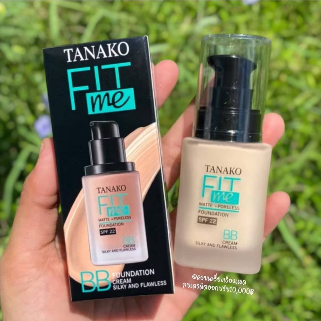 /แท้ รองพื้นเนื้อแมท รองพื้น รองพื้นฟิตมี Fit me Tanako​ Foundation​ เนื้อแมท เกลี่ยง่าย ปกปิด คุมมัน กันน้ำ รูปที่ 4