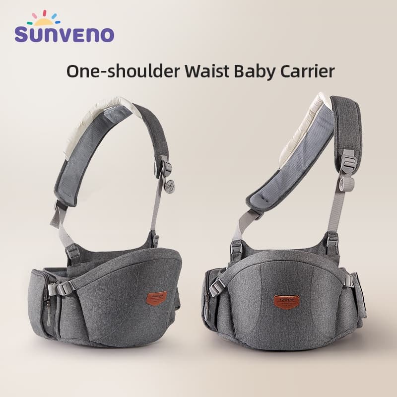 Sunveno ใหม่ เป้อุ้มเด็ก แบบสะพายไหล่ข้างเดียว ปรับได้ ถอดออกได้ คุณภาพสูง รูปที่ 2