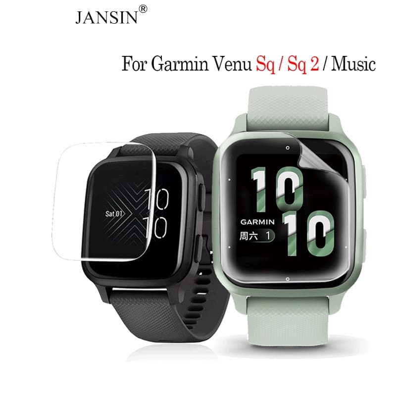 jansin ฟิล์ม Garmin Venu Sq 2 ฟิล์มกันรอย ฟิล์มกระจก ฟิล์ม TPU Film สําหรับ garmin venu sq sq 2 sq 2 music สมาร์ทวอทช์ รูปที่ 1