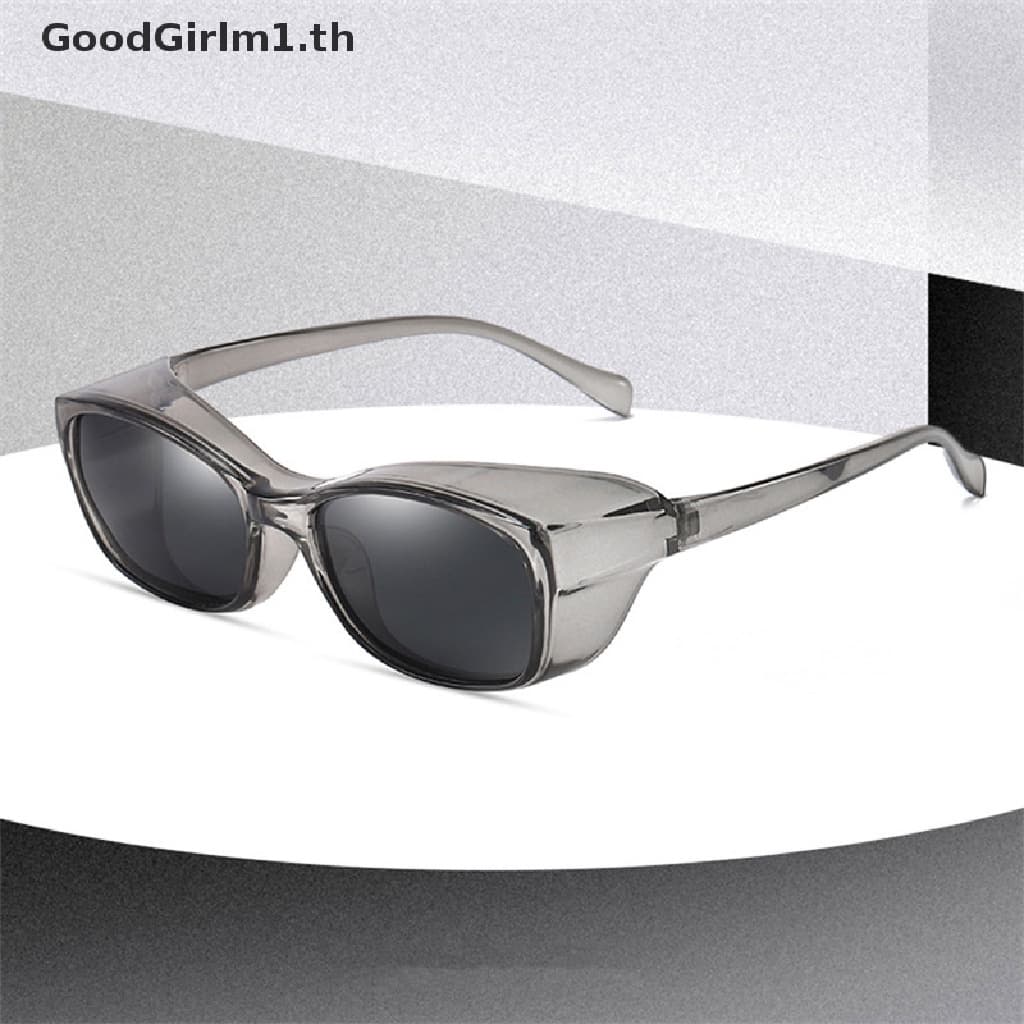 Goodgirlm1 แว่นตา ป้องกันลม ทราย หมอกควัน ป้องกันแสงสีฟ้า