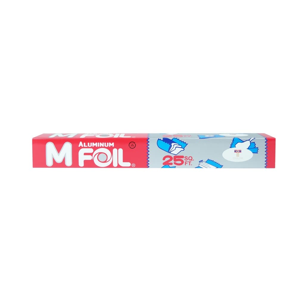 ซื้อคู่ คุ้มกว่า!! ฟอยล์ห่ออาหาร ยี่ห้อ M Foil หน้ากว้าง 30 ซม ยาว 7.5 เมตร รูปที่ 2