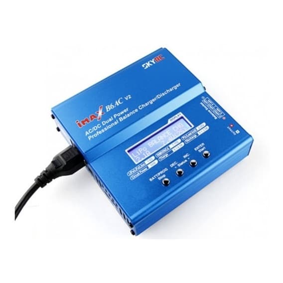 Imax B6ac เครื่องชาร์จ แบตเตอรี่ อเนกประสงค์ balance charger มีปลั๊กหลายแบบ LiPo Li-ion Battery Discharger Charger รูปที่ 4