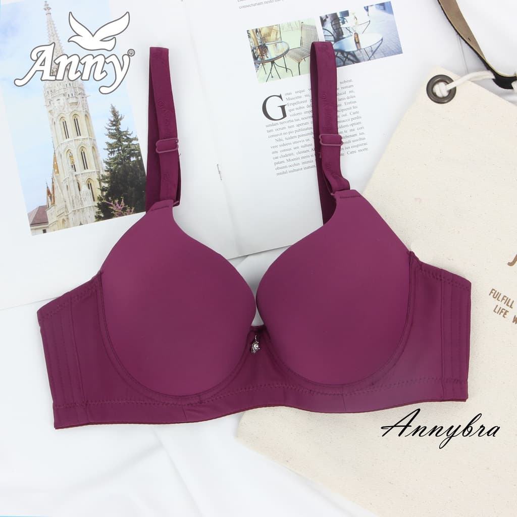 ชุดชั้นใน Anny รุ่น1392 คัพB-C เสื้อใน บรา มีโครง เต็มทรงมีขนาดสาวไซส์ปกติ ฟองน้ำบาง4mm โอบกระชับด้วย3ตะขอ รูปที่ 1