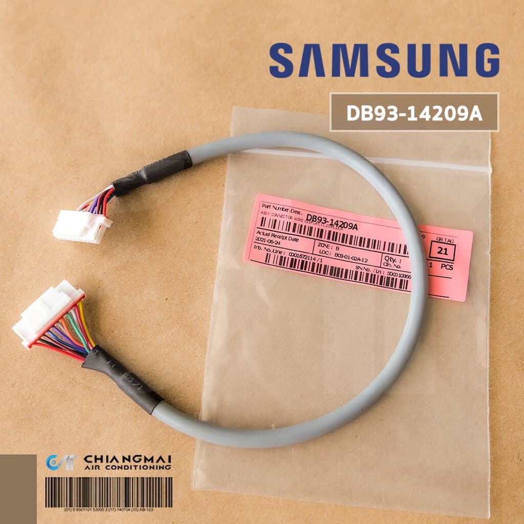 DB93-14209A สายแพรแอร์ Samsung สายแพรแอร์ซัมซุง สายต่อแผงดิสเพลย์ อะไหล่แอร์ ของแท้ศูนย์ รูปที่ 1