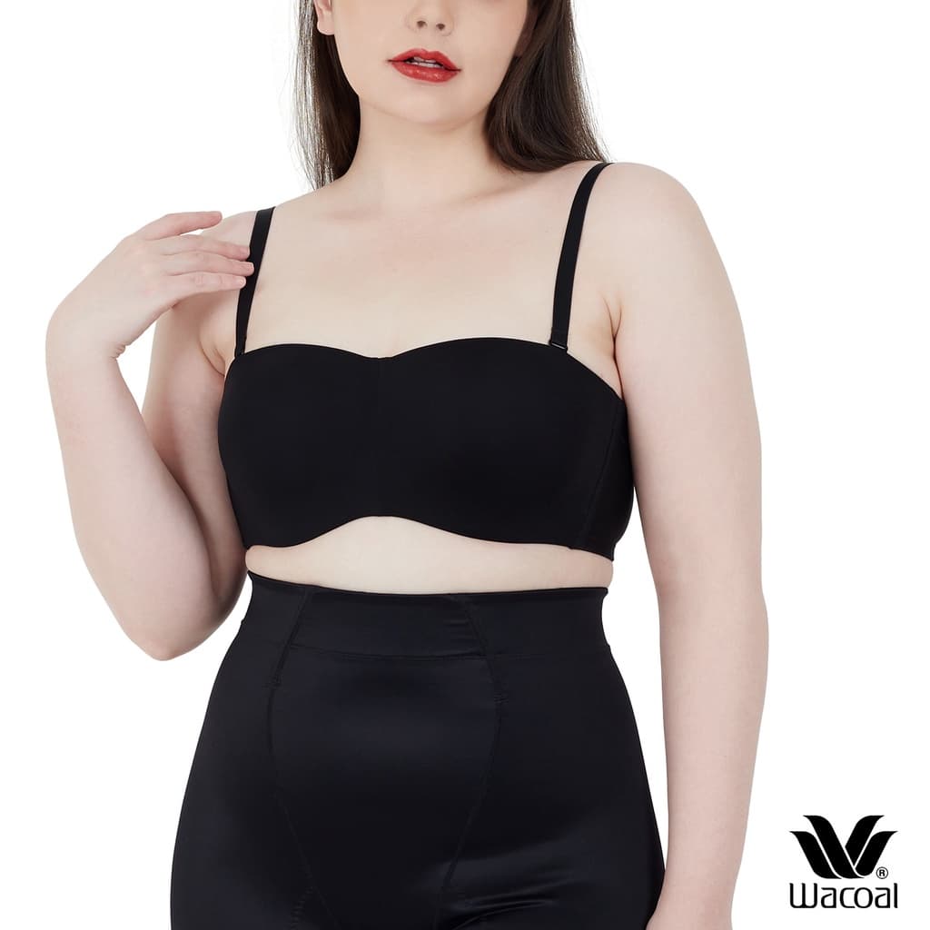 Wacoal Curve Diva เสื้อชั้นใน Seamless รุ่น WB7939 สีดำ รูปที่ 1