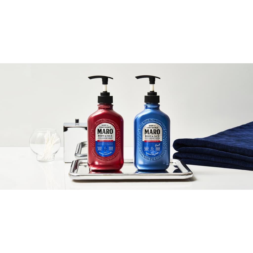 Maro Body & face Cleansing Soap 450ml. สบู่ 2in1 ชำระผิวกายและล้างหน้า กลิ่น Herb Citrus ขจัดความมัน รูปที่ 7