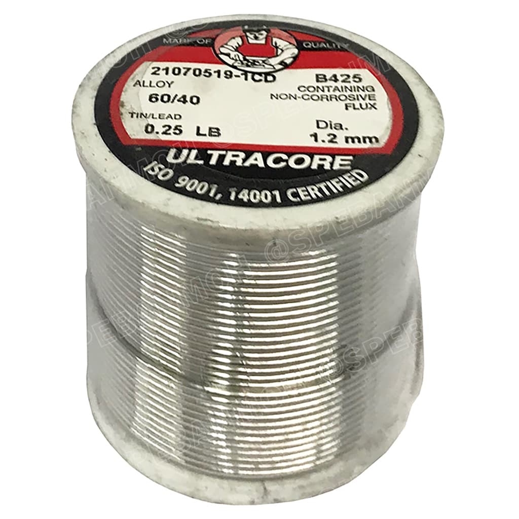 1.2 mm 0.25 LB ตะกัวบัดกรี Ultracore ตะกั่วบัดกรี Ultracore Soldering Lead มีฟลักในตัว 60/40 ตะกั่ว บัดกรี ปากกา ตะกั... รูปที่ 2