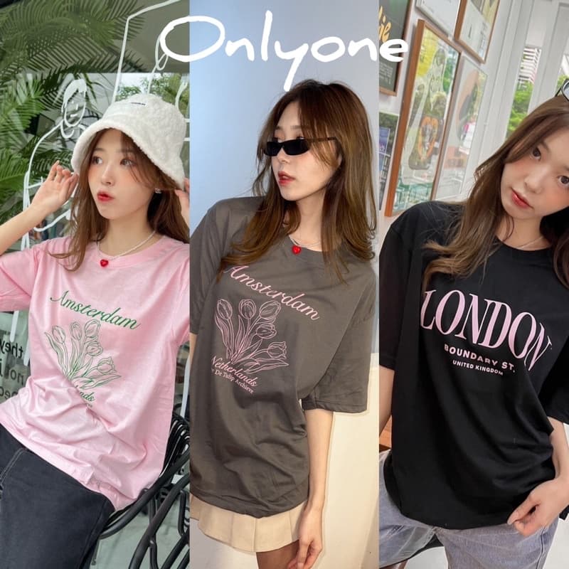 เสื้อยืดoversize ผ้าcotton100% รูปที่ 1