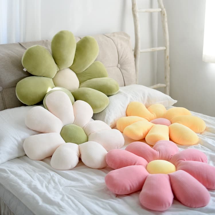 เบาะดอกไม้ เบาะรองนั่ง น่ารักมาก หมอนตุ๊กตา หมอนโซฟา 35/50CM รูปที่ 3
