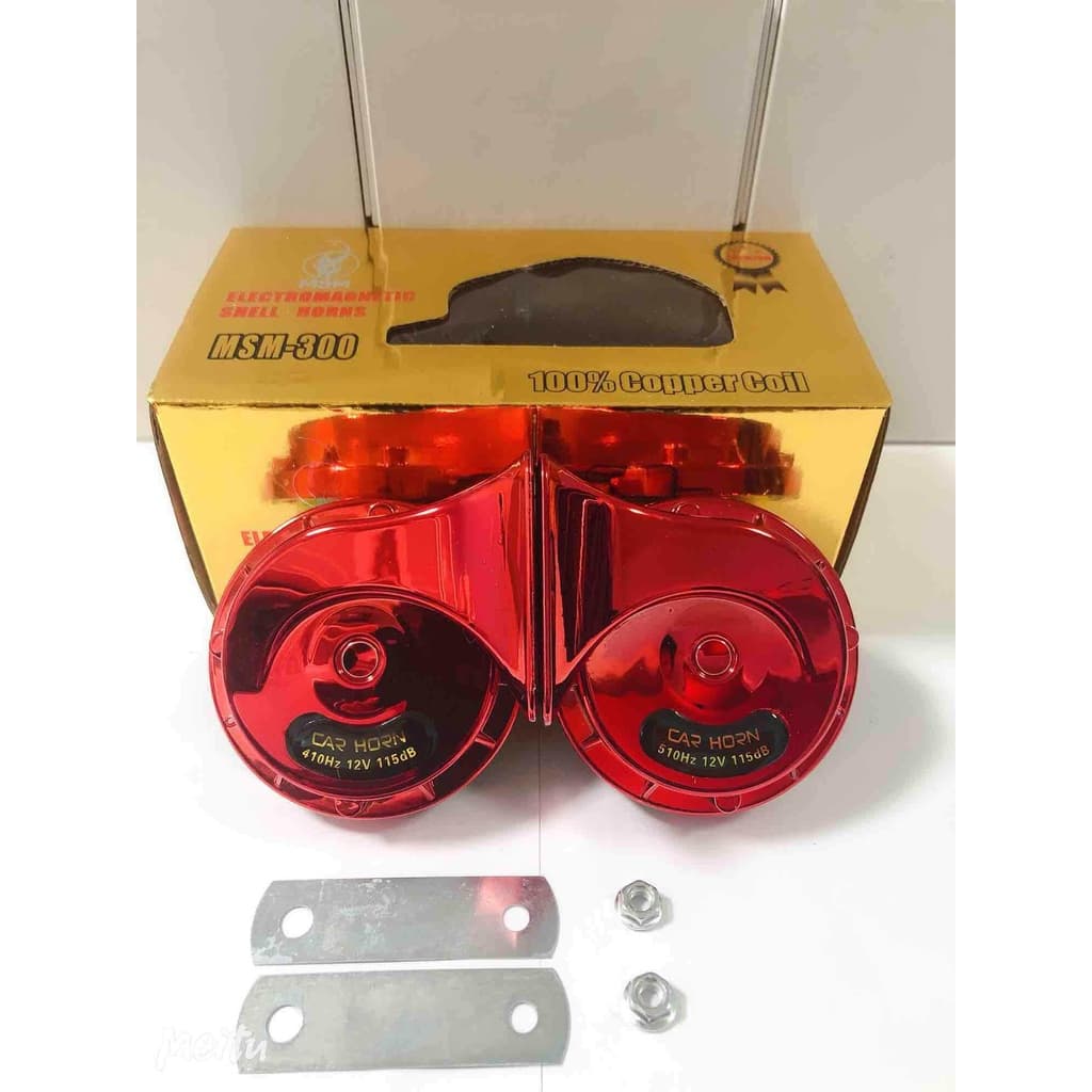 JD.C ราคาโปรโมชั่น HONG แตรหอยโข่ง เสียงรถเบนซ์ 12V ราคาขายส่ง เลือกสีได้เลย รูปที่ 2