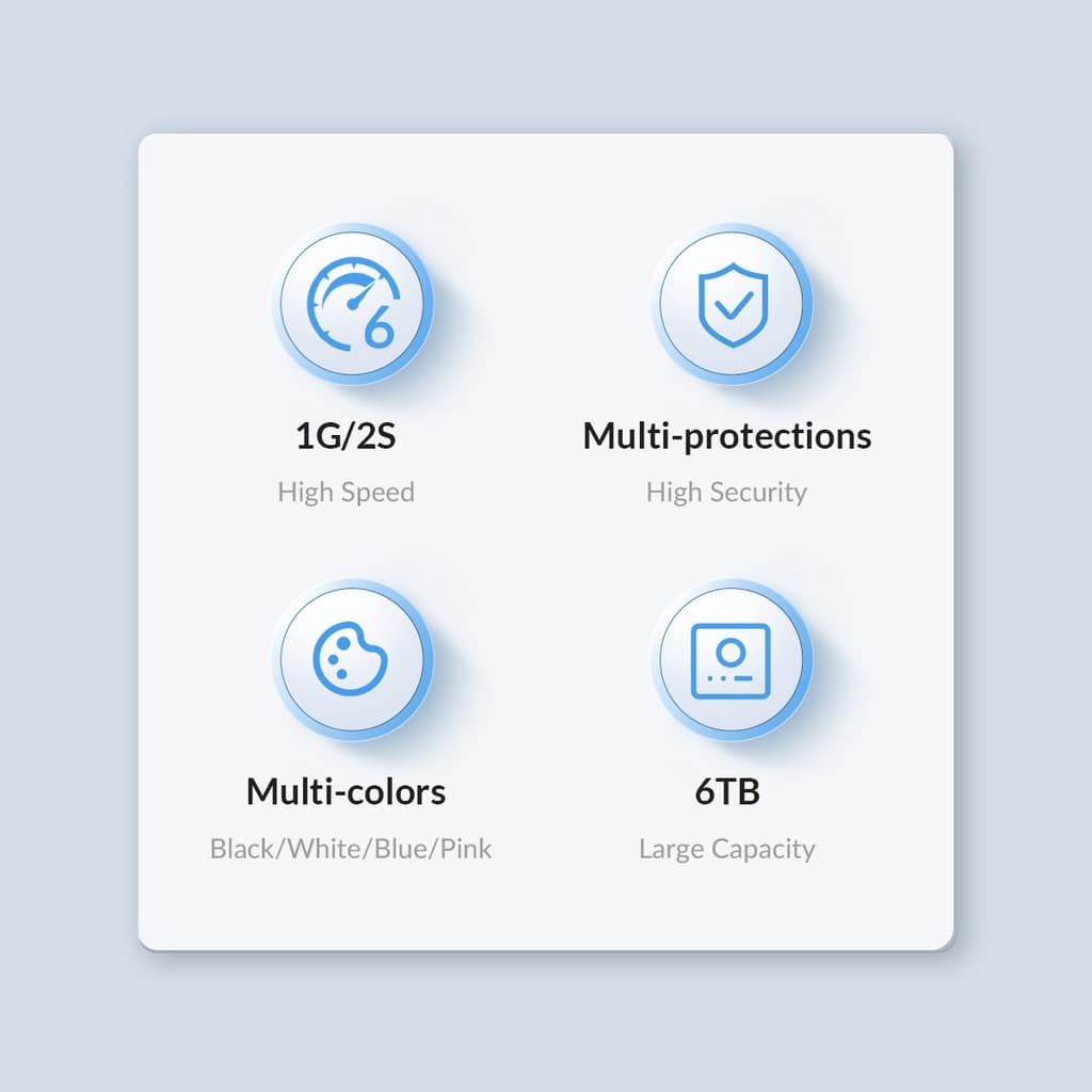 ORICO HDD Case 2.5 นิ้ว USB3.0 4TB รองรับ 4TB HDD รูปที่ 7