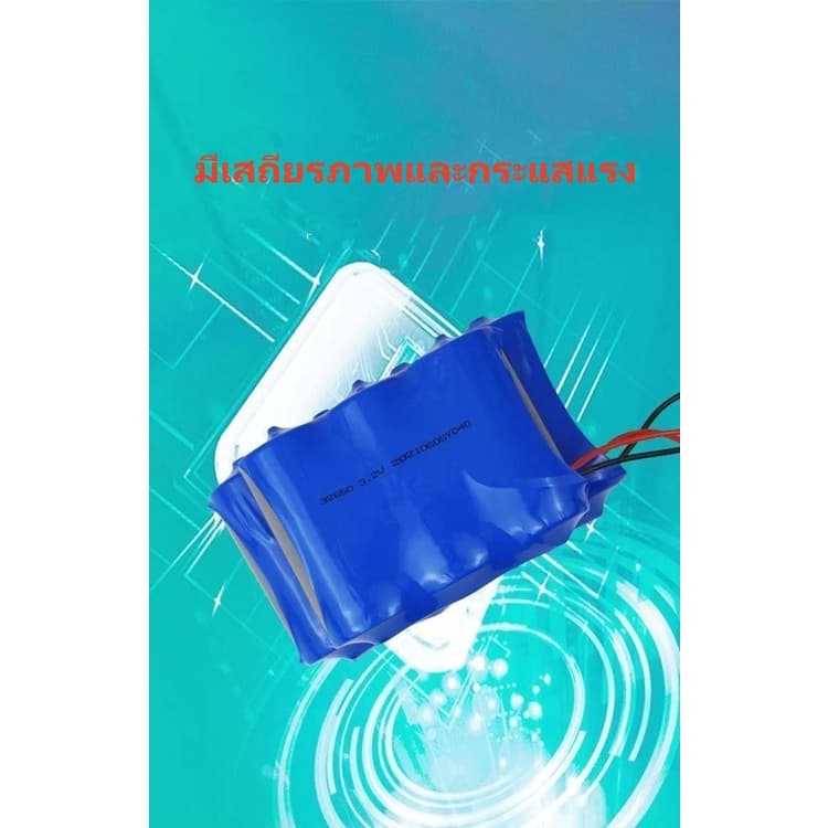 แบตเตอรี่สำหรับสปอร์ตไลท์โซล่าเซลล์ ถ่านชาร์จ 32650 3.2V 6.4V 12V 10A/20A/30A/40A/50A/60A รูปที่ 7