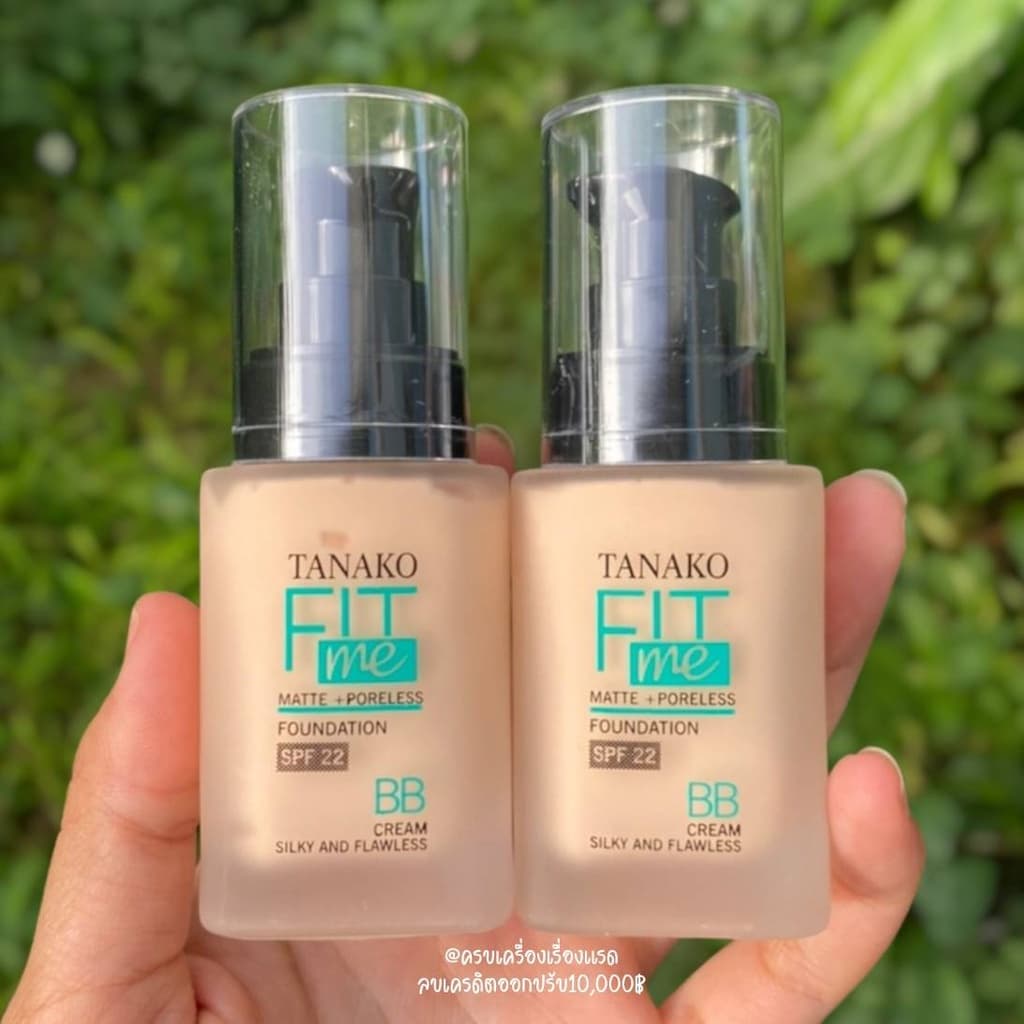 /แท้ รองพื้นเนื้อแมท รองพื้น รองพื้นฟิตมี Fit me Tanako​ Foundation​ เนื้อแมท เกลี่ยง่าย ปกปิด คุมมัน กันน้ำ รูปที่ 5