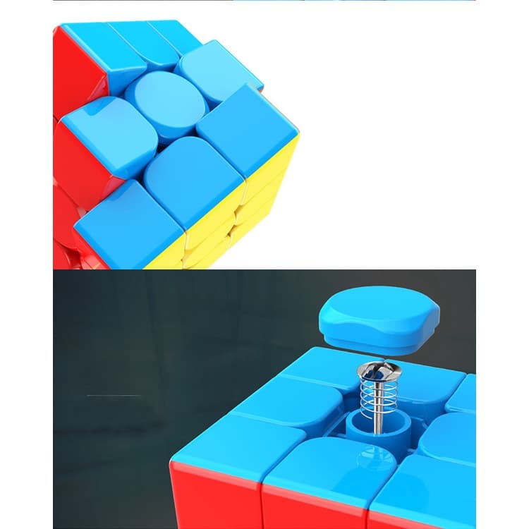ลูกบาศก์รูบิคสามลำดับ T15 Rubik รูบิค เกรด A++ 3x3x3 ความเร็วระดับมืออาชีพ ลูกบาศก์ หมุนลื่น ไม่สะดุด รูปที่ 6