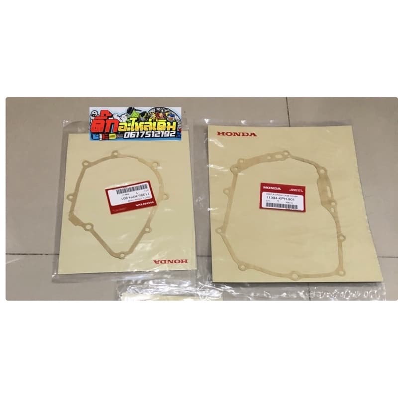 ปะเก็นข้างครัชปะเก็นจานไฟเวฟ125S/R/X/ดรีม125/เวฟ125บังลม/แท้ศูนย์KPH/K73 รูปที่ 1