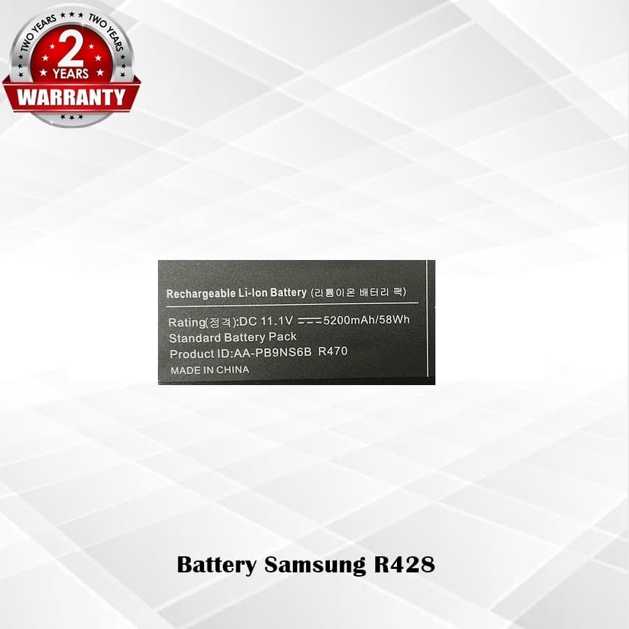 Battery Samsung R428 / แบตเตอรี่โน๊ตบุ๊ค รุ่น AA-PB9NC6B R410 R439 R467 R468 R470 R478 R510 NP300 *รับประกัน 2 ปี* รูปที่ 2