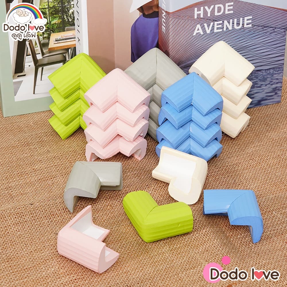 DODOLOVE โฟมยางกันกระแทกมุมโต๊ะ แพ็ค 10 ชิ้น กันกระแทกมุมโต๊ะ ฟองน้ำกันชน รูปที่ 2