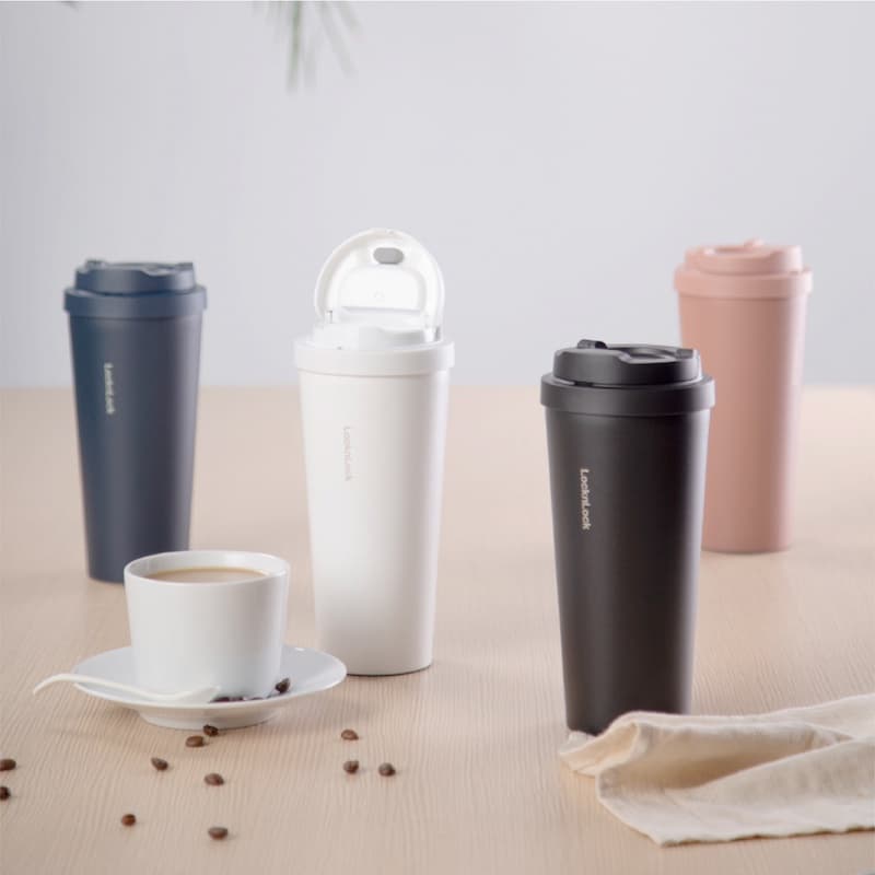 LocknLock แก้วน้ำเก็บอุณหภูมิ Energetic One Touch Tumbler ความจุ 550 ml. รุ่น LHC3249 รูปที่ 6