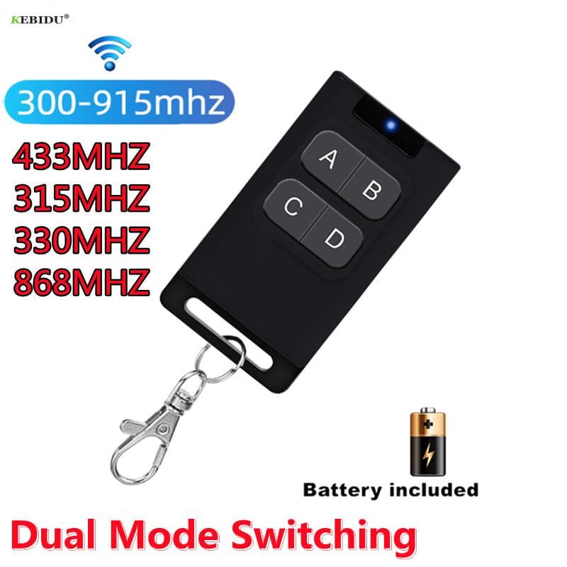รีโมตคอนโทรลไร้สาย 4 คีย์ 315MHZ 433MHZ 330MHZ รูปที่ 1