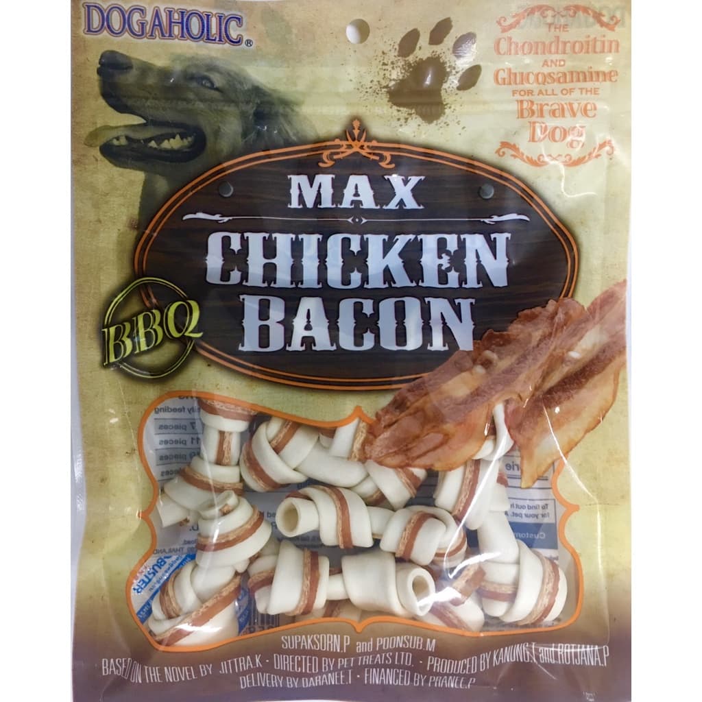 1284 Chicken Bacon/กระดูกผูก พันชิคเก้นเบคอน บาร์บีคิว 10ชิ้น ***1แถม1 138บาท รูปที่ 2