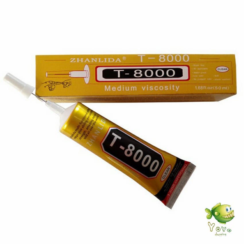 YOYO กาวติดหน้าจอทัสกรีน T-7000 T-8000 B-7000 กาวเอนกประสงค์ Repair glue รูปที่ 4