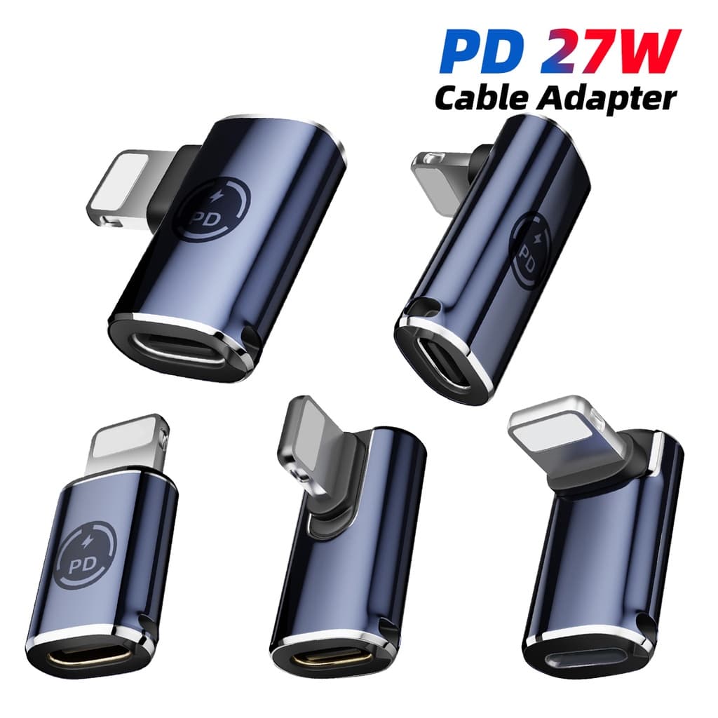 Fonken PD27W อะแดปเตอร์แปลงสายชาร์จ Type C เป็น iOS สําหรับ I-Phone I-Pad Data Sync รูปที่ 2