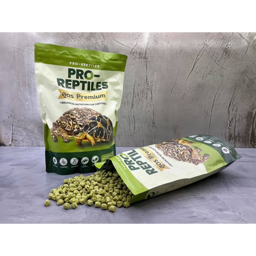 อาหารเต่าบก Pro-Reptiles สูตร Premium ขนาดแพ็ค 1 kg. รูปที่ 2