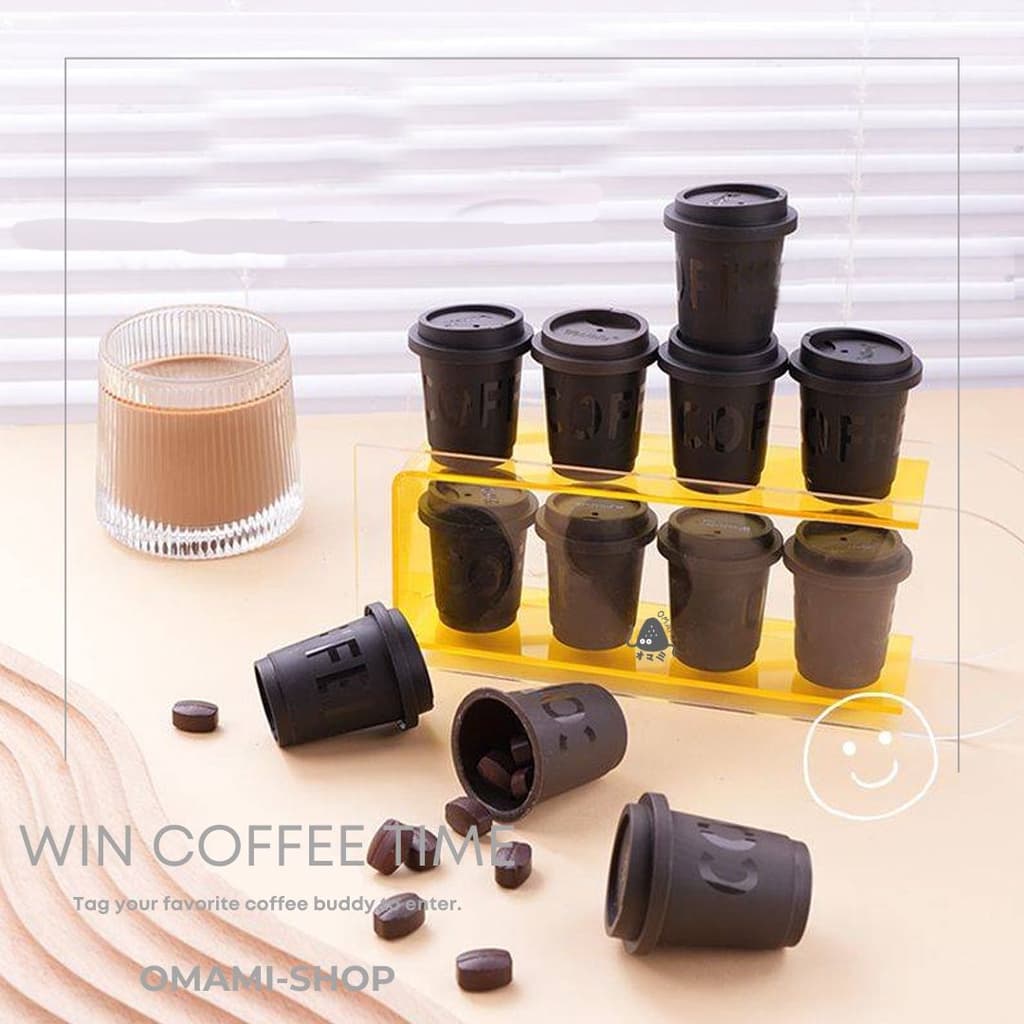 ! ลูกอมกาแฟในแก้วกาแฟจิ๋ว ลูกอมกาแฟ ได้รสชาติของกาแฟแท้ 100% มีทั้งหมด 2 รสชาติ รูปที่ 4