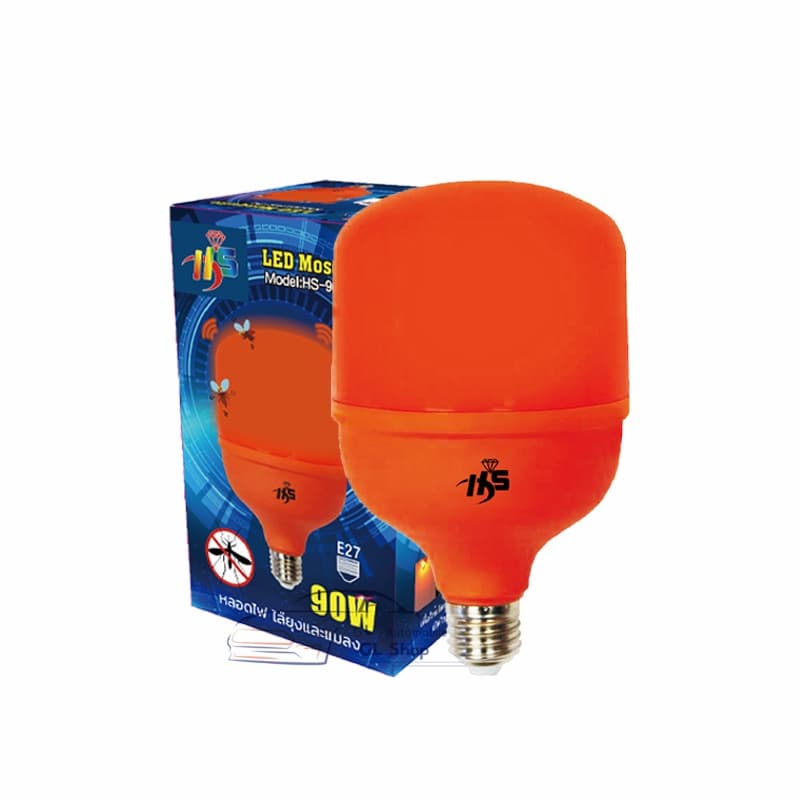 หลอดไฟไล่ยุง ไฟไล่ยุง ที่ไล่ยุง 38W กับ 90W หลอดไฟ บ้าน 220v ขั้วE27 สินค้าคุณภาพดี ไล่ยุงและแมลงได้ดียิ่งขึ้น ไม่มีรังส รูปที่ 7