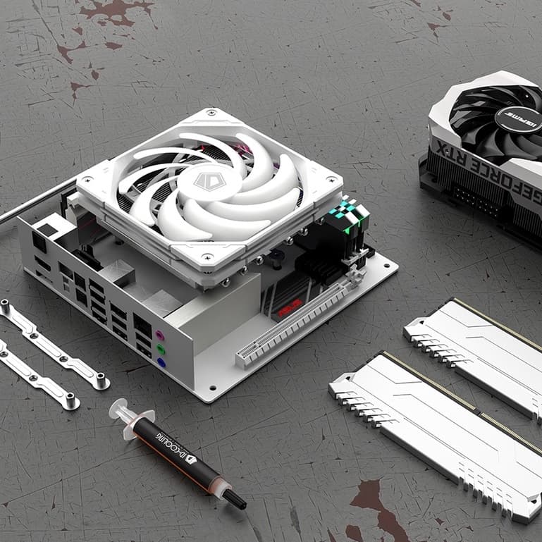พัดลมเคส ID-Cooling NO-12015-XT ARGB 3pin Fan 4pin PWM 120mm 2,000RPM Super Slim แบบบาง รูปที่ 8