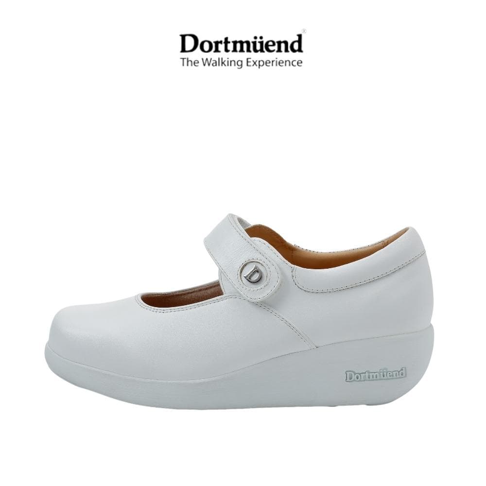 Dortmuend Pro Series Sarah JS903 002-000 White รองเท้าสุขภาพ รองเท้าหมอ รองเท้าพยาบาล สำหรับผู้ที่ยืน-เดินนาน รูปที่ 7