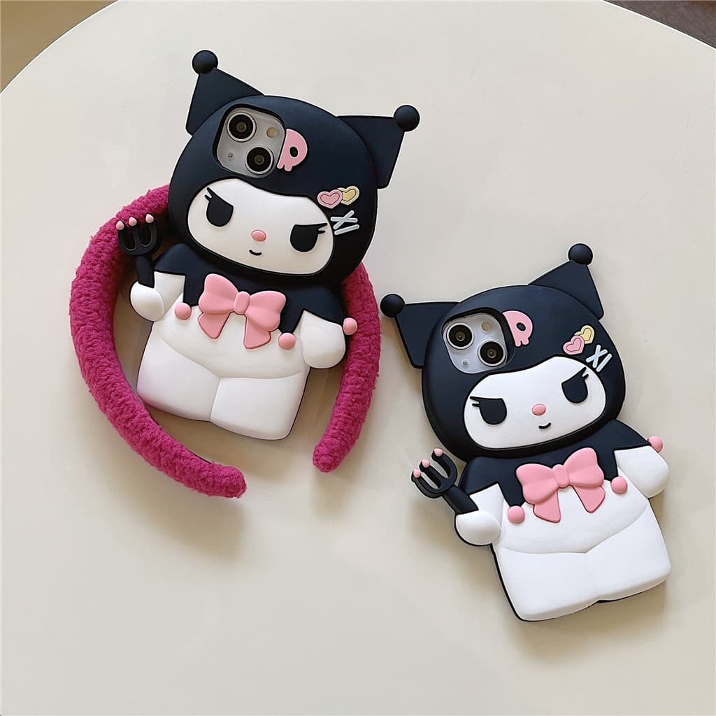 เคส iphone 16 Pro Max 15 Pro Max 14 Pro Max 13 Pro Max 12 Pro Max เคสซิลิโคนลายการ์ตูนสามมิติ รูปที่ 4