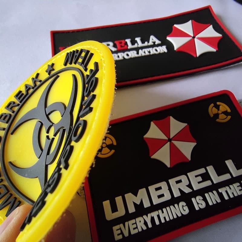 อาร์ม 09 ตีนตุ๊กแก UMBRELLA Resident evil ติด เสื้อ กระเป๋า อาม หมวก ธง สหรัฐ ธงชาติ ผีชีวะ ทหาร ตำรวจ army ซีล อเมริกา รูปที่ 3