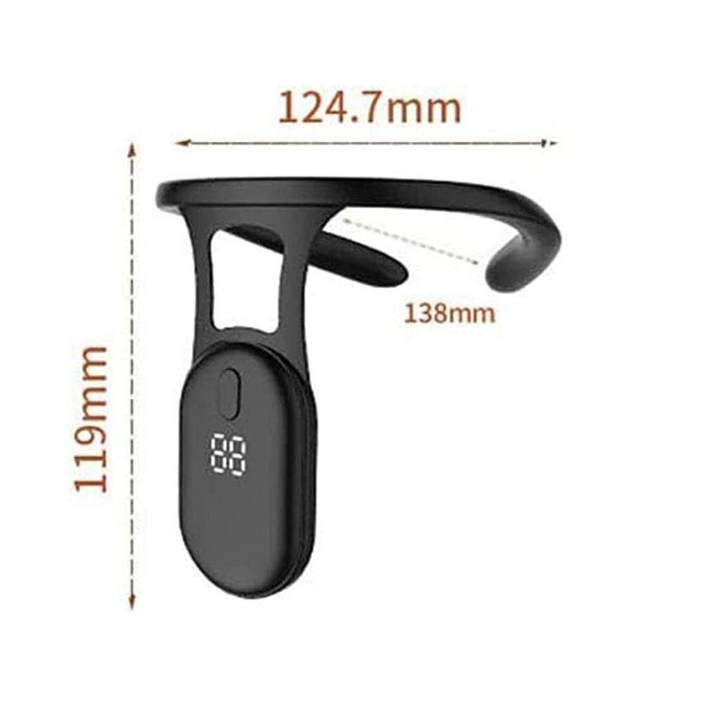 Stillsaview Body Shaping คอเครื่องมือซิลิโคนสีดําสําหรับเด็กผ่อนคลายกล้ามเนื้อของคุณออกแบบแบบพกพา รูปที่ 2