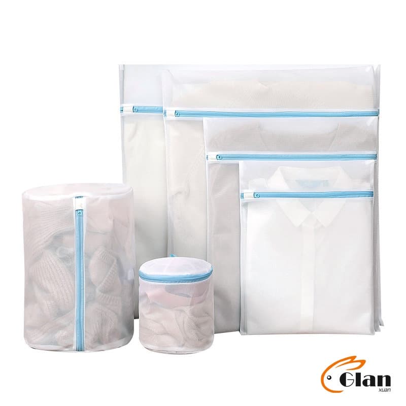 Glanxuan ถุงซักผ้า เนื้อละเอียด ถุงซักถนอมผ้า laundry bag รูปที่ 9