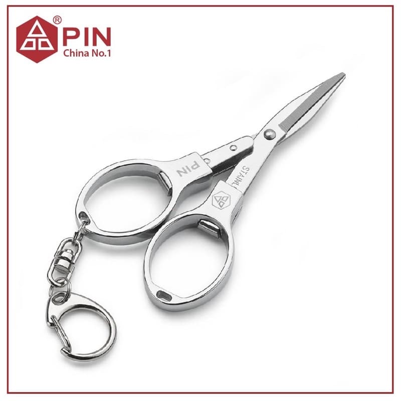 กรรไกรPIN รุ่น 5293 กรรไกร เล็ก พับได้ สำหรับพกพา ขนาด 2.9 นิ้ว รูปที่ 4