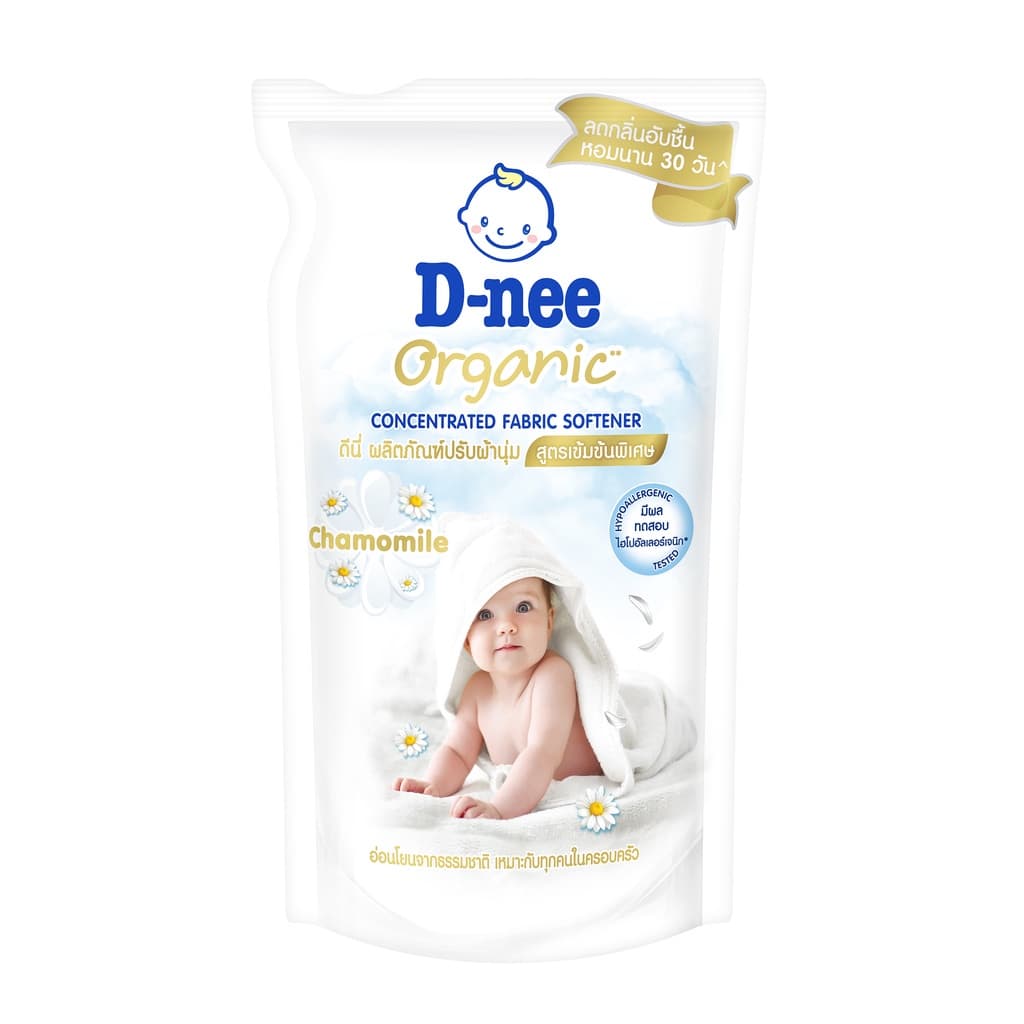 D-nee ดีนี่ ผลิตภัณฑ์ปรับผ้านุ่ม ออร์แกนิค คาโมมายล์ สูตรเข้มข้นพิเศษ 450 มล.: รูปที่ 2
