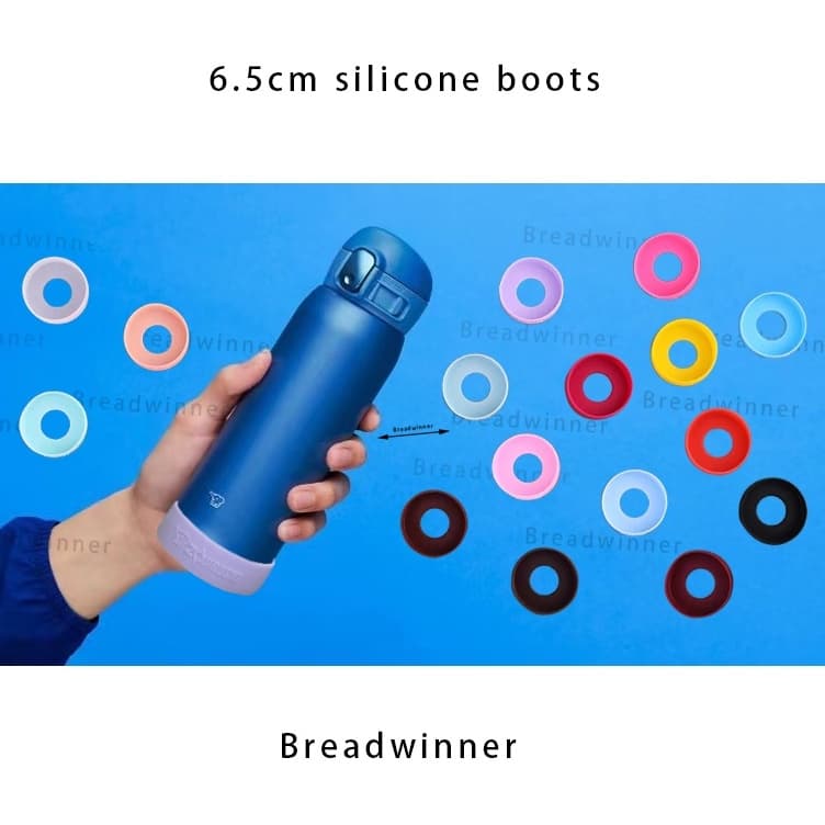 ZOJIRUSHI 6.5 ซม.Zojirushi Thermos ซิลิโคน boot cover กันลื่น anti-fall anti-scalding ฝาครอบขวดน้ํา รูปที่ 2