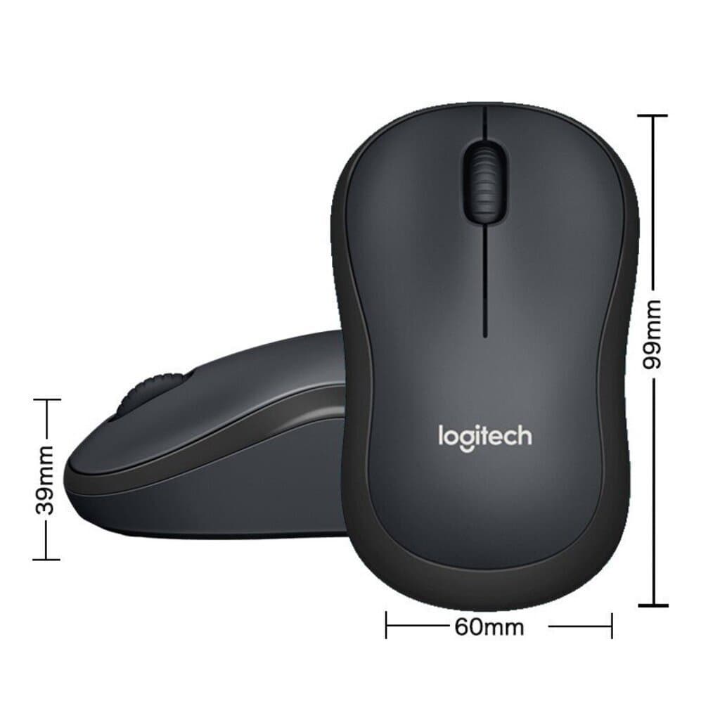 LOGITECH M221 M240 SILENT CORDLESS MOUSE WIRELESS เม้าส์ไร้สายไร้เสียงคลิก รูปที่ 5