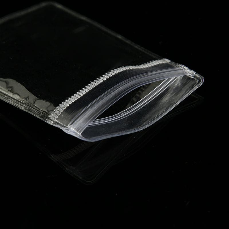 St.kunkka 20-50 ชิ้น ซองซิป ถุงซิปล็อคพลาสติก ถุงพลาสติก Ziplock pvc สีโปร่งใส สําหรับใส่เครื่องประดับ ต่างหู จํานวน รูปที่ 4