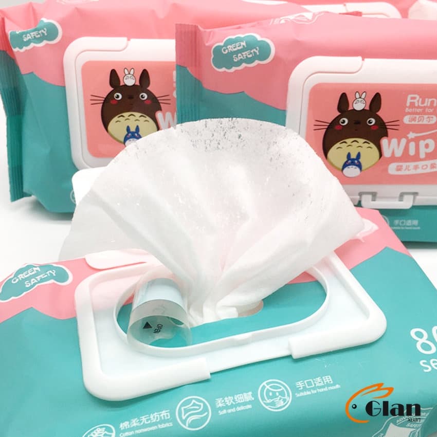 ทิชชู่เปียก กระดาษเปียก Baby Wipes ผ้าเปียก ทิชชู่เปียกเด็ก กระดาษทิชชู่เปียก สูตรน้ำบริสุทธิ์ ผ้านุ่มชุ่มชื่น ทิชชู่เปี รูปที่ 8