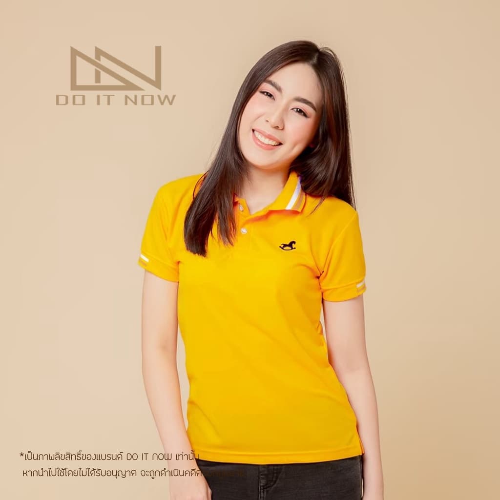 เสื้อโปโล รุ่น Rocking Horse 8 สี By Doitnow สินค้าคุณภาพ จากแห่งผลิตโดยตรง!! รูปที่ 6
